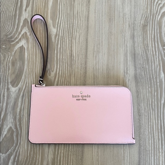 Kate Spade Light Pink Wristlet Clutch - Picture 8 of 9